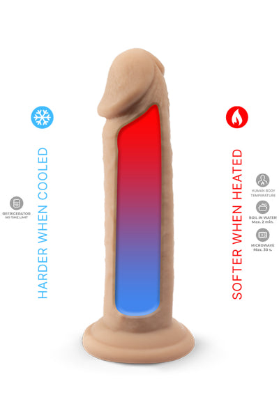 Gode Real Skin Model 2 flesh 15,4 cm - SilexD - Eveil Secret