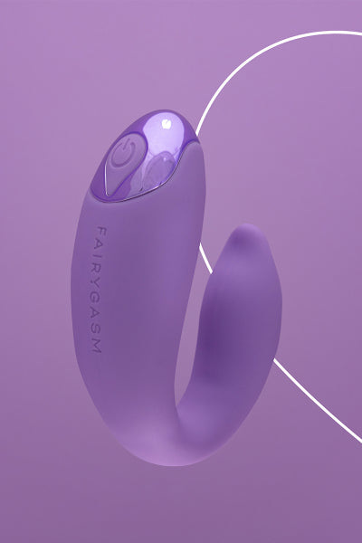 Vibrador para parejas PleasureBerry morado - FairyGasm