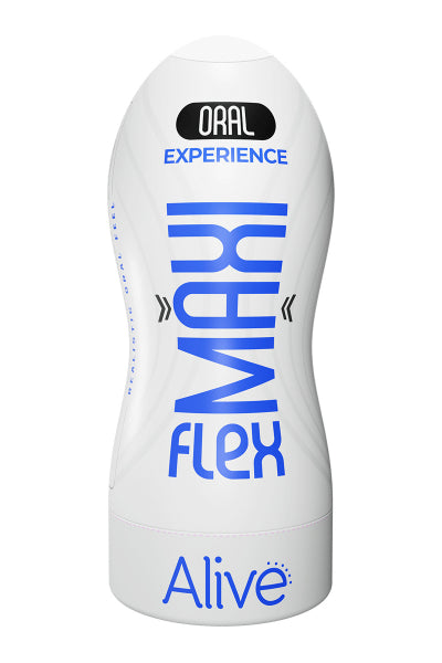 Masturbador Maxi Flex Oral Experience - Vivo