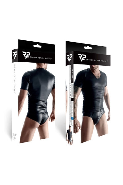 Camiseta wetlook negra - Regnes