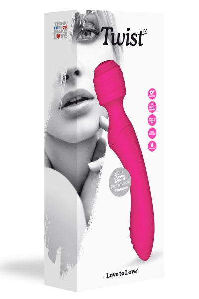 Vibrador 2 en 1 Twist