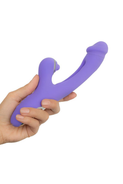 Vibro Conejito con Estimulador de Punto G Tess - Good Vibes Only