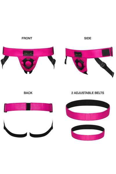 Arnés Curious fucsia - Strap On Me