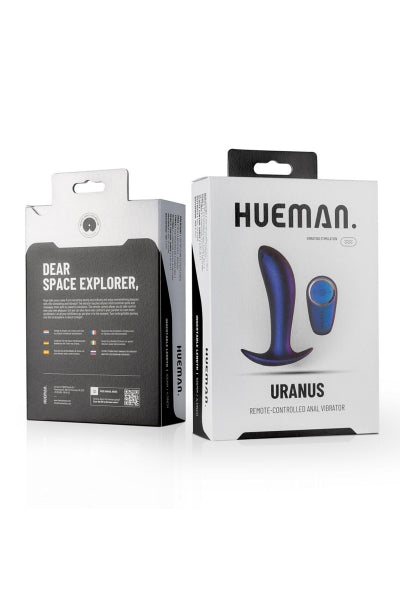 Plug vibrant télécommandé Uranus - Hueman - Eveil Secret