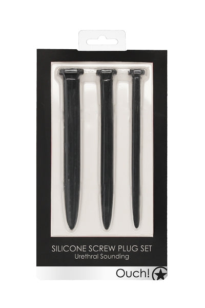 Set de 3 tapones uretrales Clavos grandes - ¡Ouch!