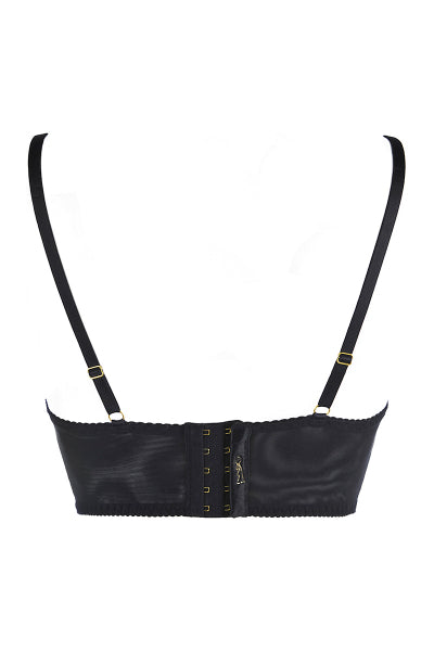 Sujetador bustier negro V-10511 - Axami