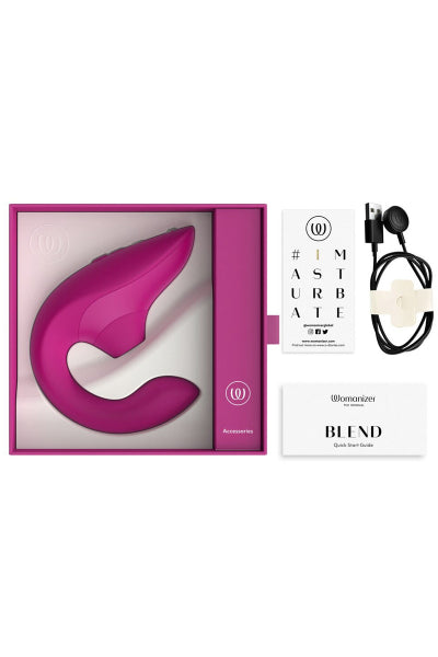 Doble estimulador Womanizer Blend Fucsia