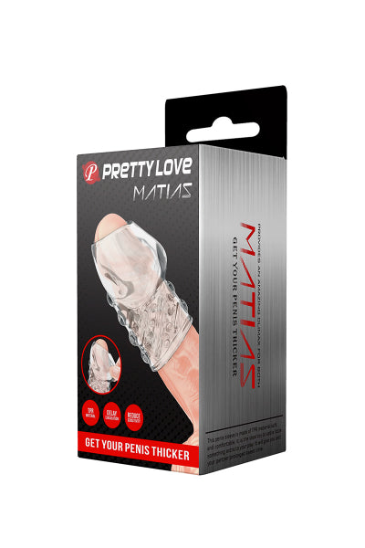 Funda para pene con protuberancias Matias
