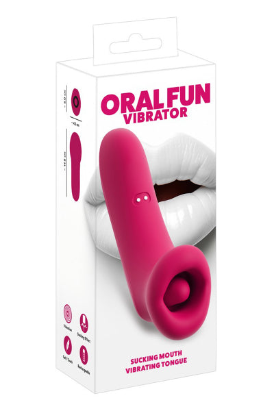 Vibrador Oral Divertido Boca y Lengua para Chupar - You2Toys