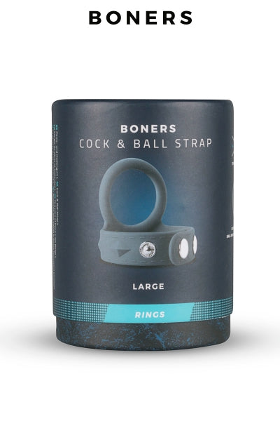 Anillo para pene y testículos de silicona - Boners