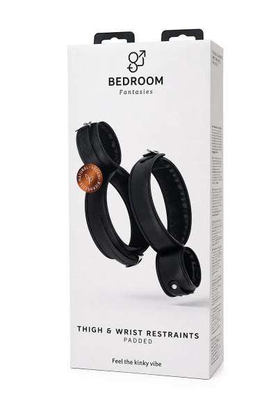 Esposas de bondage para muslos y muñecas - Bedroom Fantasies