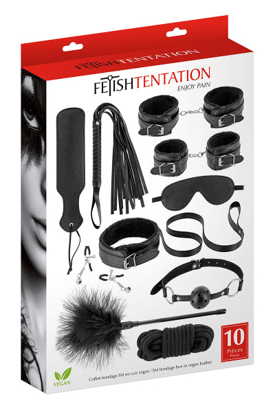 Set de Bondage SM de 10 piezas