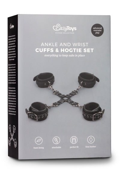 Cruz de cuero Hog Tie - Easytoys Fetish Collection
