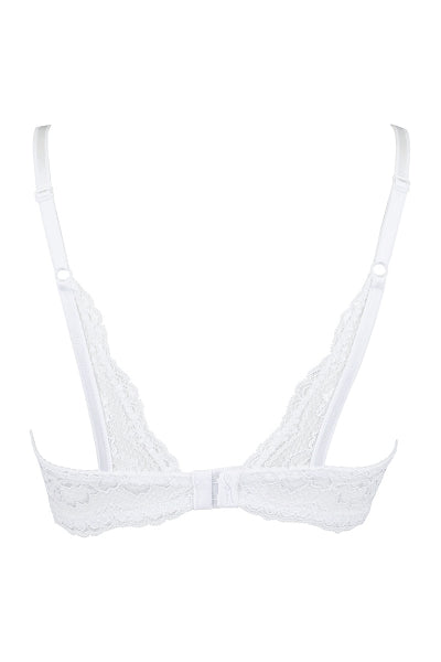 Sujetador abierto blanco V-9821 - Axami