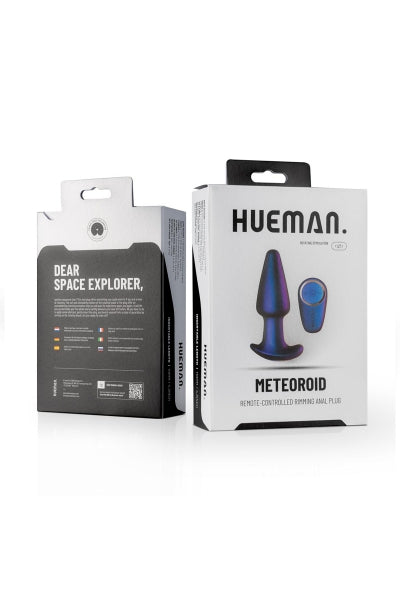 Plug anal rotatorio a control remoto Meteoroid - Hueman