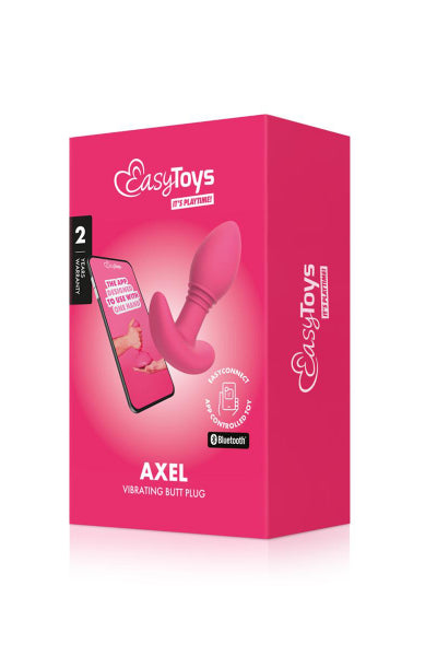 Plug anal vibrante conectado Axel - EasyConnect