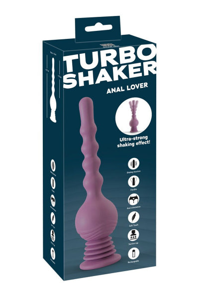 Vibrador Rotatorio Turbo Shaker para Amantes Anales