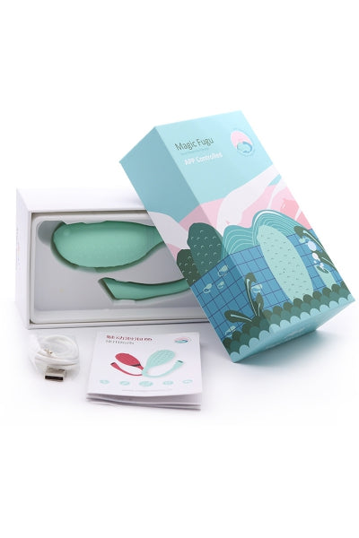 Huevo vibrador inteligente Magic Fugu verde - Magic Motion
