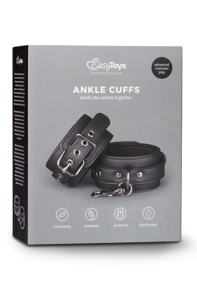 Menottes de cheville - Easytoys Fetish Collection - Eveil Secret