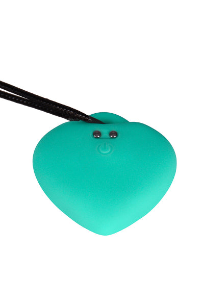 Estimulador colgante PleasureStone verde - FairyGasm
