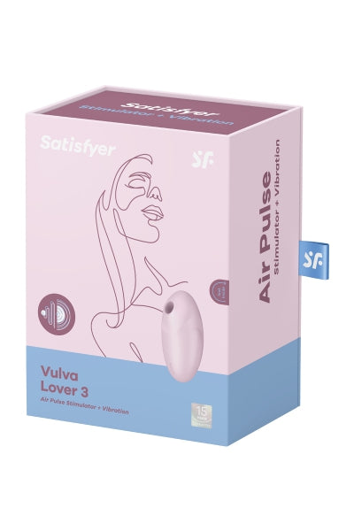 Doble estimulador Vulva lover 3 Rosa - Satisfyer