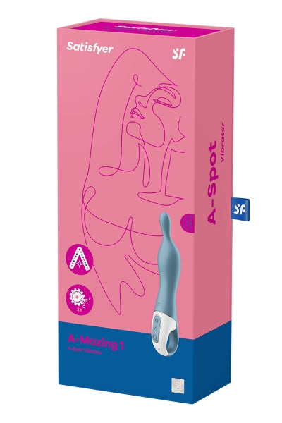 Vibromasseur A-Mazing 1 Bleu - Satisfyer - Eveil Secret