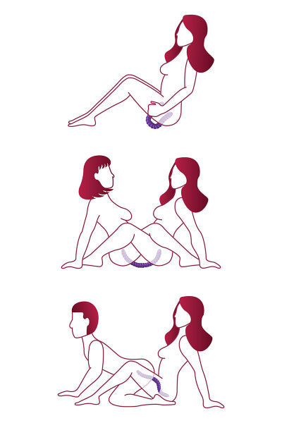 Double vibrating and flexible dildo - She.E.O