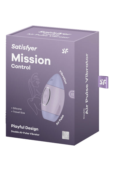 Estimulador vibrador y sin contacto Mission Control - Satisfyer