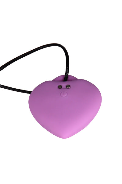 Estimulador colgante PleasureStone violeta - FairyGasm