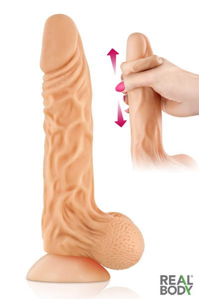 Gode ultra-réaliste 24 cm - Real max - Eveil Secret