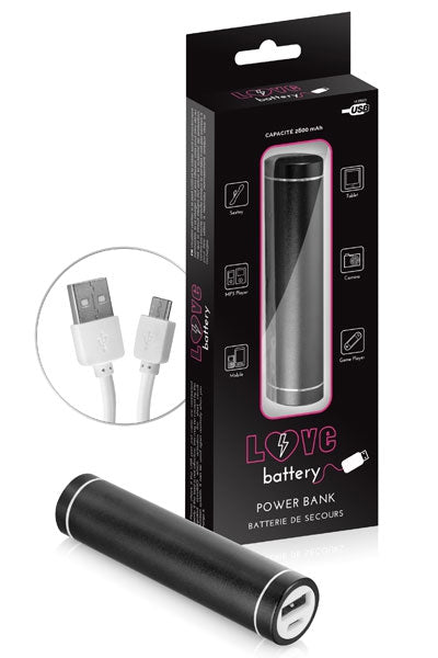 Chargeur de secours Love Battery - Eveil Secret