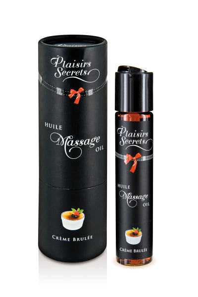 Aceite de masaje goloso - Crème Brûlée