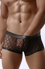 Boxer noir transparent - Eveil Secret