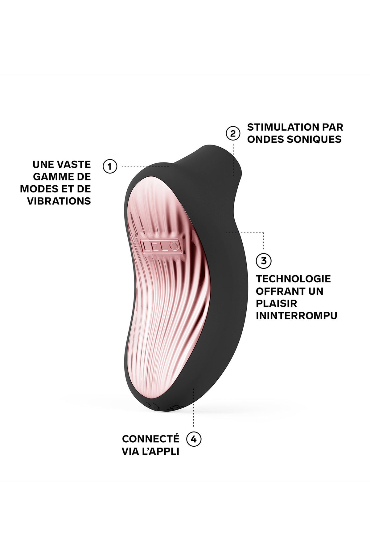 LELO SONA™ Cruise 3 — Stimulateur clitoridien sonique nouvelle génération