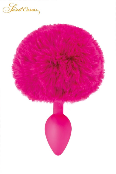 Plug queue de lapin - fuchsia - Eveil Secret