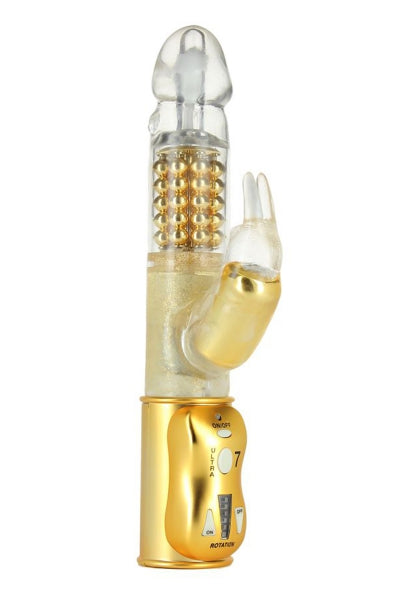 Vibrador Orgasmic Rabbit Gold - Dorcel