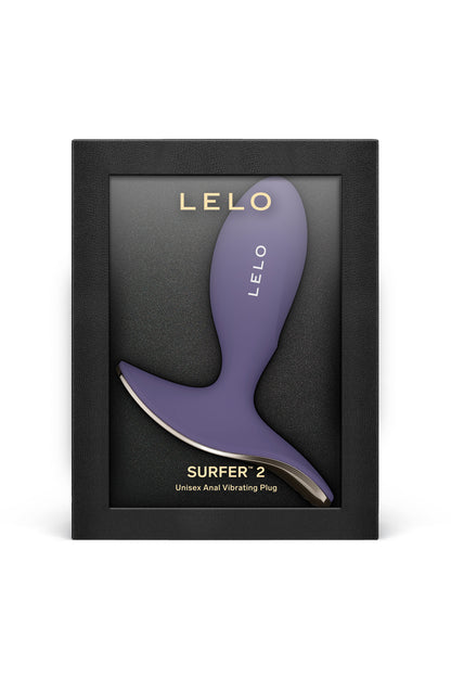 LELO SURFER™ 2 — Plug anal vibrant unisexe connecté
