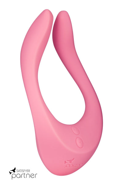 Stimulateur couple Endless Joy rose - Satisfyer - Eveil Secret