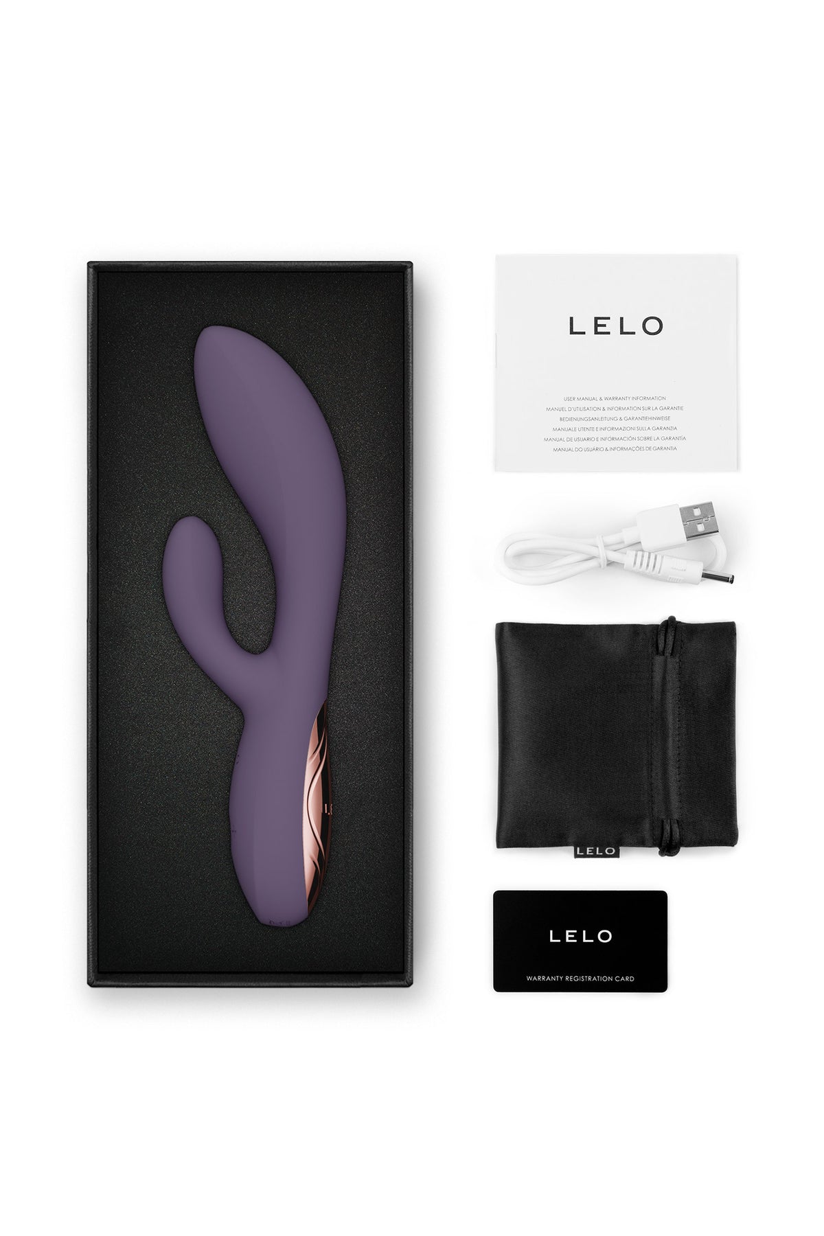 LELO INA™ Thrust — Vibromasseur rabbit à va-et-vient connecté