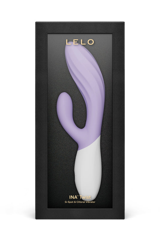LELO INA™ Twist — Vibromasseur rabbit Point G et clitoridien connecté
