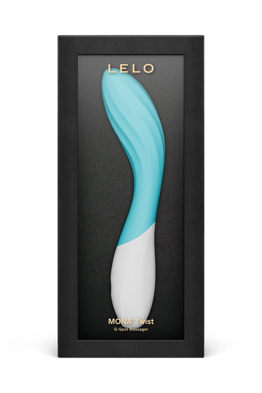 LELO MONA™ Twist — Stimulateur Point G connecté bleu