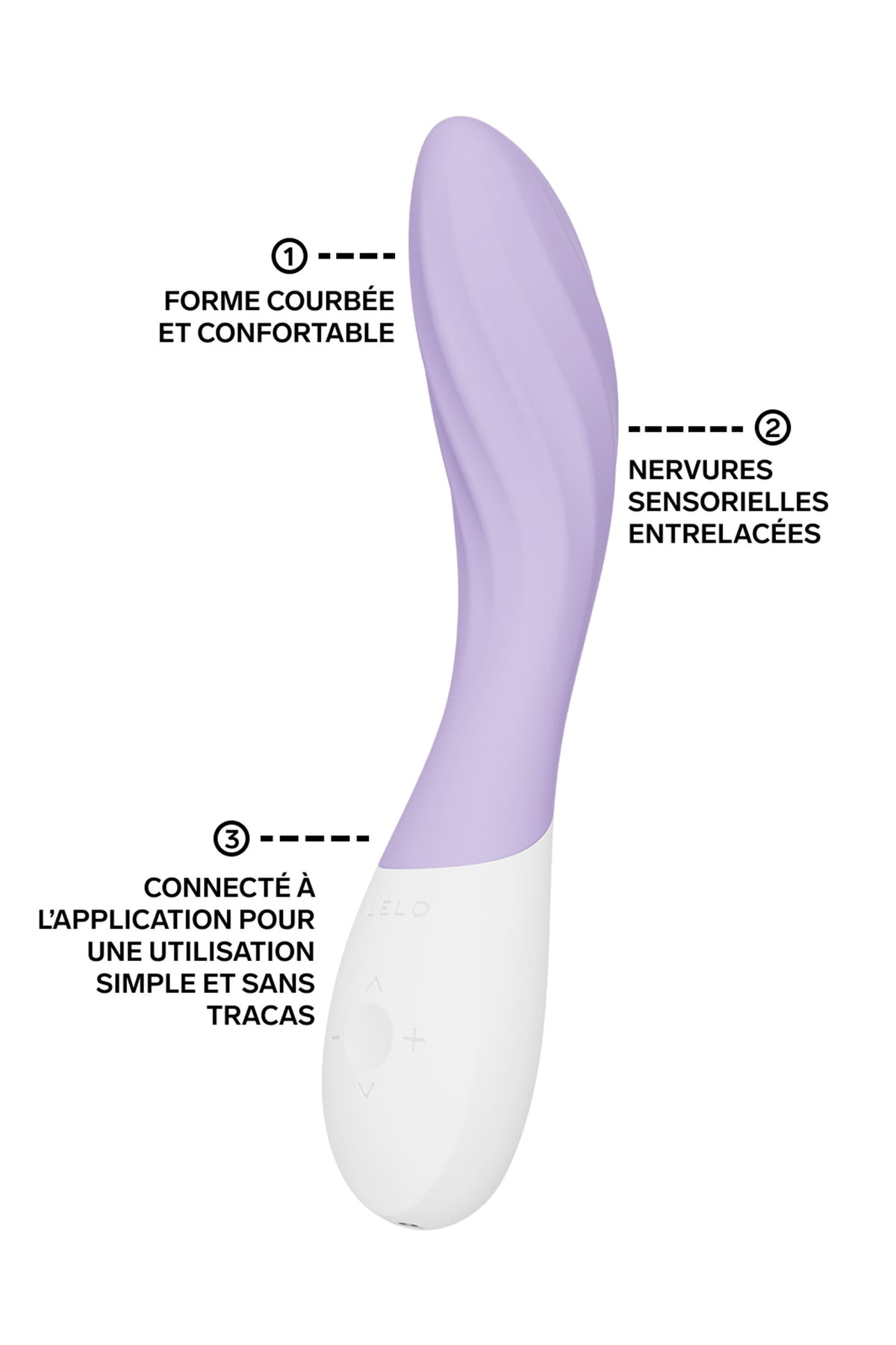 LELO MONA™ Twist — Stimulateur Point G connecté