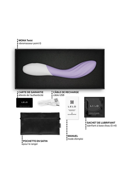 LELO MONA™ Twist — Stimulateur Point G connecté