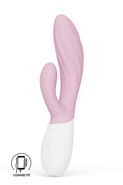 LELO INA™ Twist — Vibromasseur rabbit Point G et clitoridien connecté