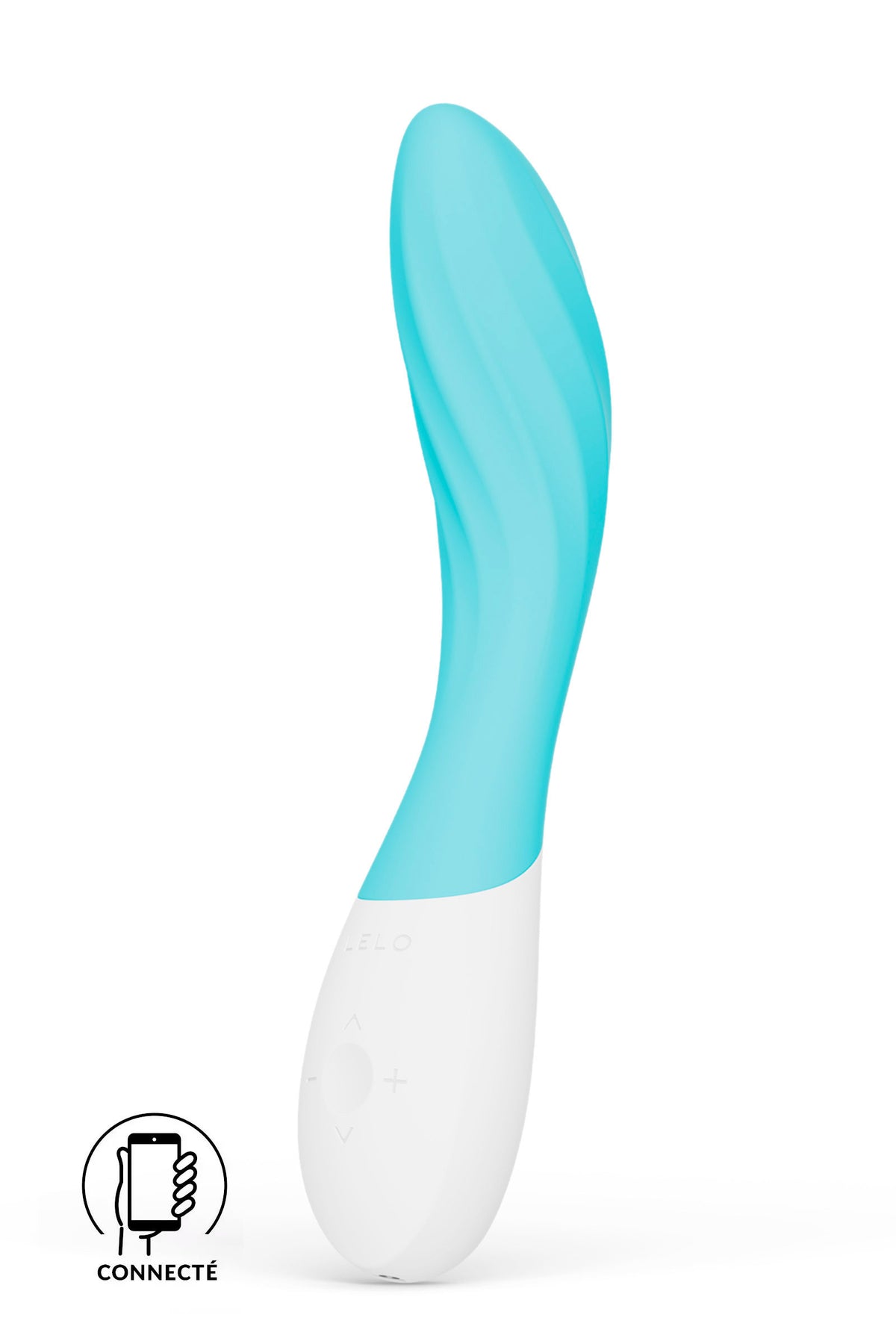 LELO MONA™ Twist — Stimulateur Point G connecté bleu