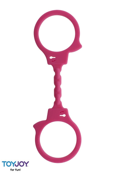 Esposas elásticas de silicona - rosa