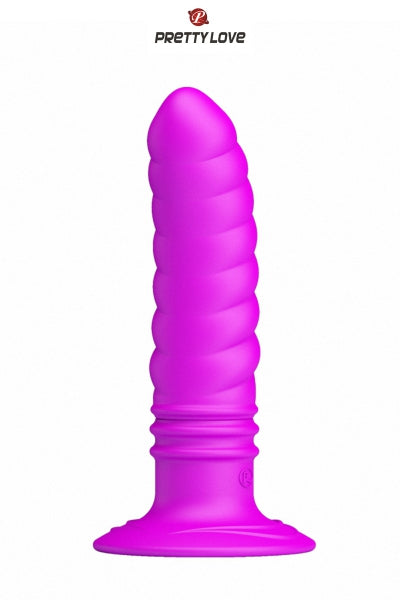 Plug anal vibrador Twist - Pretty Love