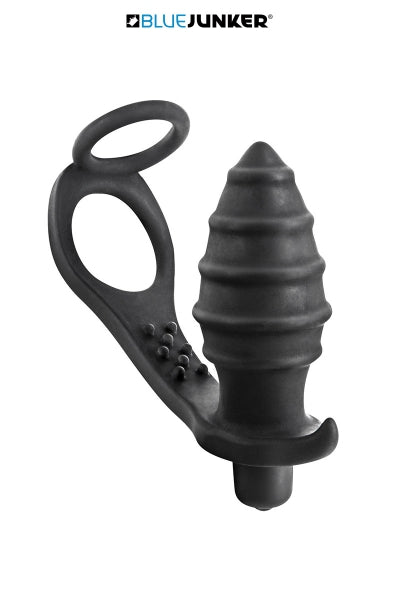 Plug anal vibrant et cockring - Eveil Secret