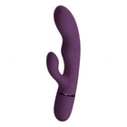 Vibromasseur rabbit à pulsations violet - Zach - Pretty Love