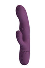 Vibromasseur rabbit à pulsations violet - Zach - Pretty Love